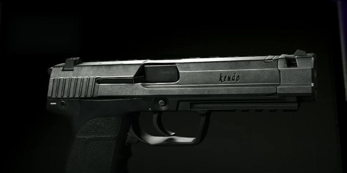 A pistola SG-09 de Leon com uma