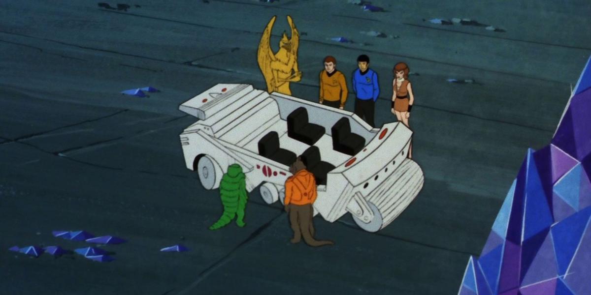 Tchar-Kirk-Spock-Lara-Em_3_Green-and-Sord-with-the-Vedala-cart-in-Star-Trek-The-Animated-Series