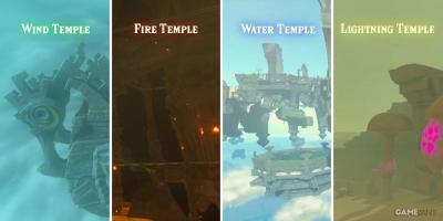 Descubra a ordem perfeita dos templos em Zelda: Tears of the Kingdom!