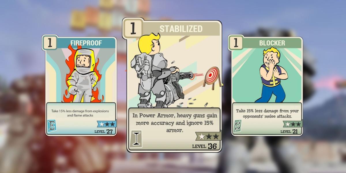 Descubra as melhores cartas de perk para Power Armor em Fallout 76!