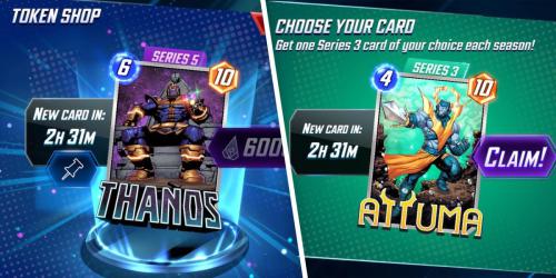 Descubra as melhores cartas Marvel Snap na Token Shop!