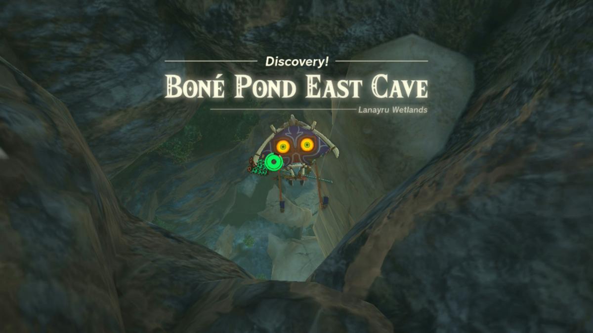 Zelda Lágrimas do Reino Bone Pond East Cave