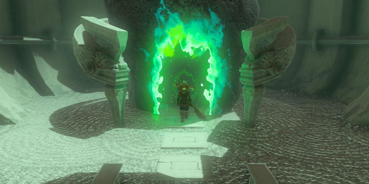 Zelda Tears of the Kingdom Guia passo a passo do Santuário de Kadaunar Cutscene de entrada