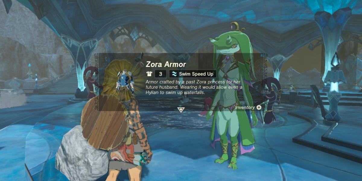 Zelda Tears of the Kingdom - Zora Armor