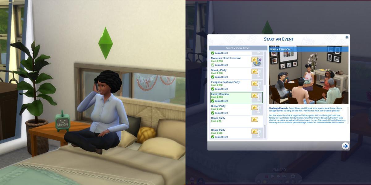 The Sims 4 Reunião de Família