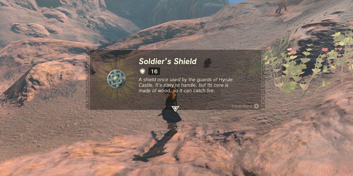 Zelda Tears of the Kingdom Dupe Glitch Soldiers Shield
