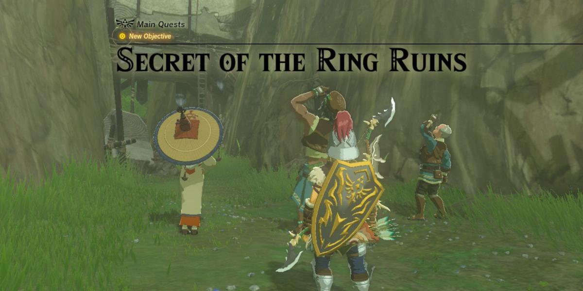 Descubra o segredo das Ruínas do Anel em Zelda!