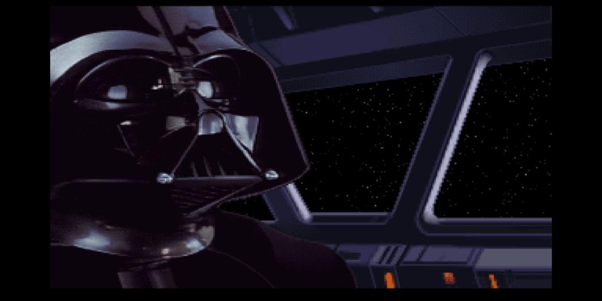 uma captura de tela de Star Wars TIE Fighter