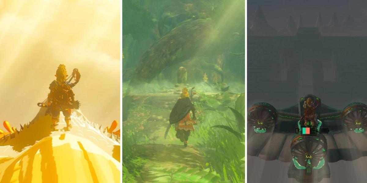 Descubra os 10 locais mais difíceis de alcançar em Zelda: Tears of the Kingdom!