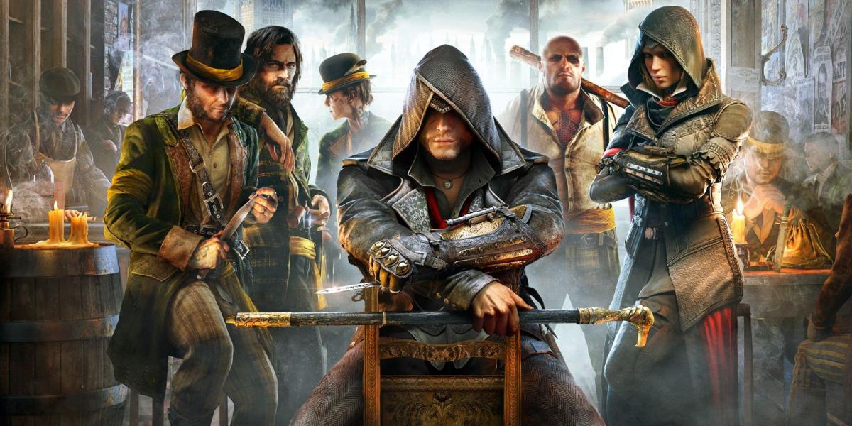 Arte da caixa de Assassin's Creed Syndicate