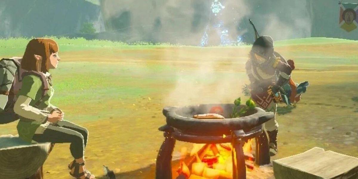 Cozinhar em The Legend of Zelda: Tears of the Kingdom