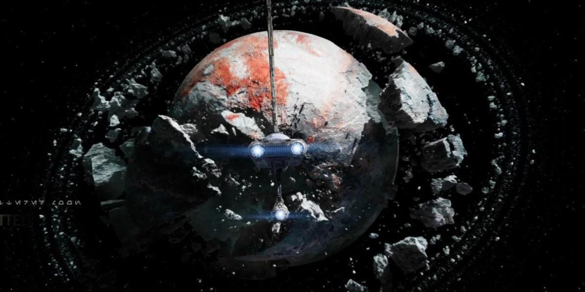 imagem da lua quebrada no sobrevivente jedi de star wars.