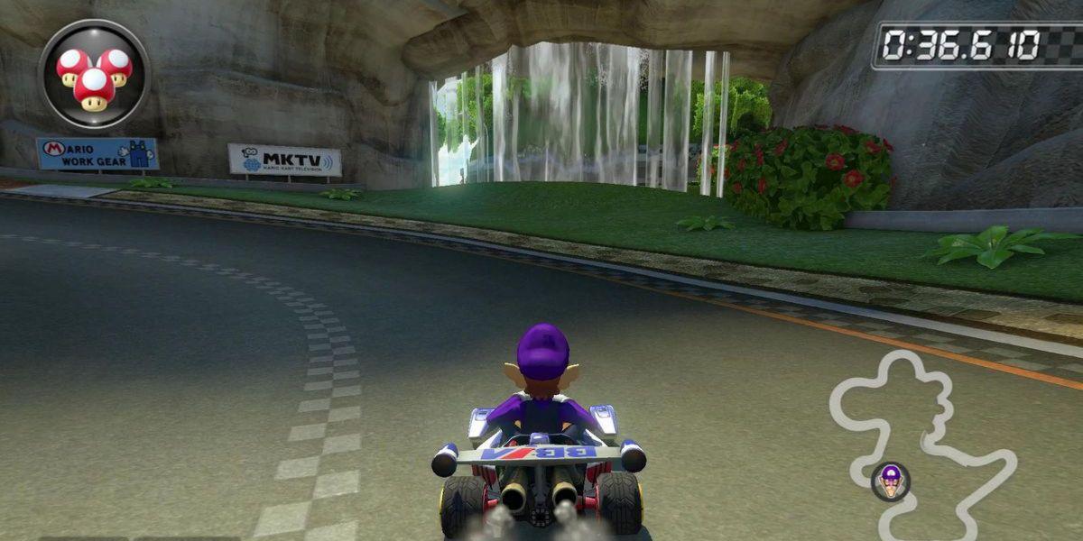 Atalho do circuito Mario Kart 8 Yoshi