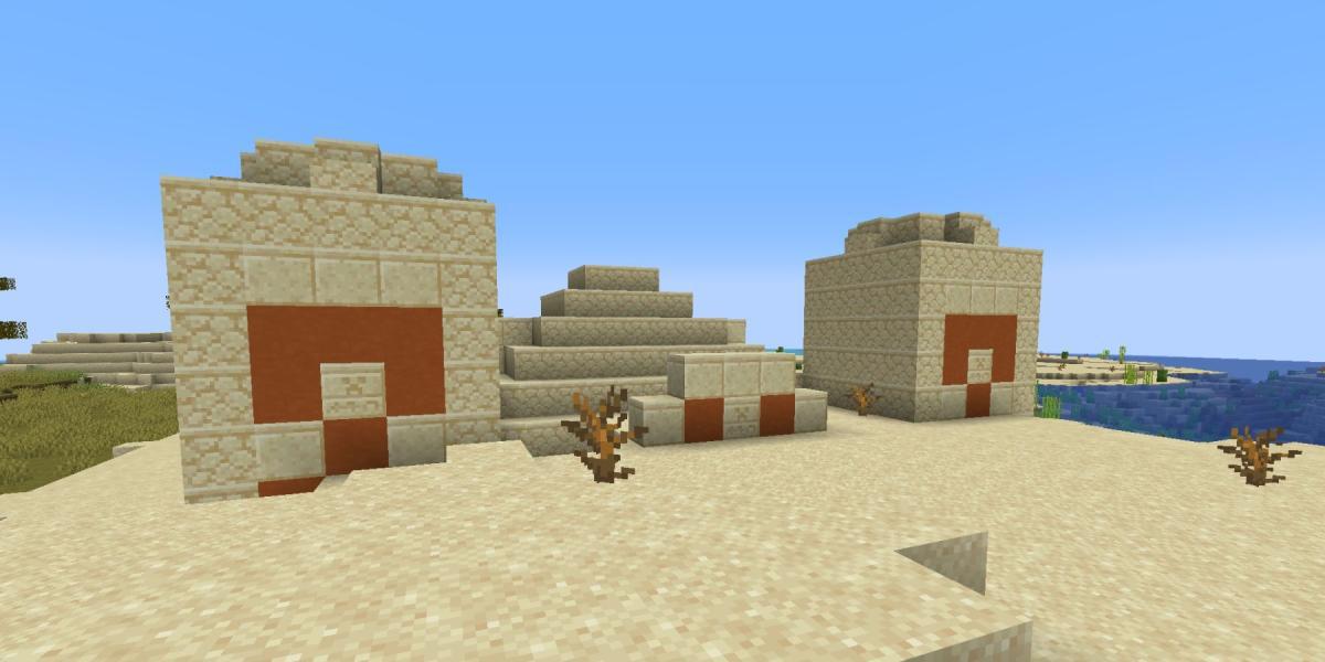 Pirâmide do Deserto do Minecraft (1)