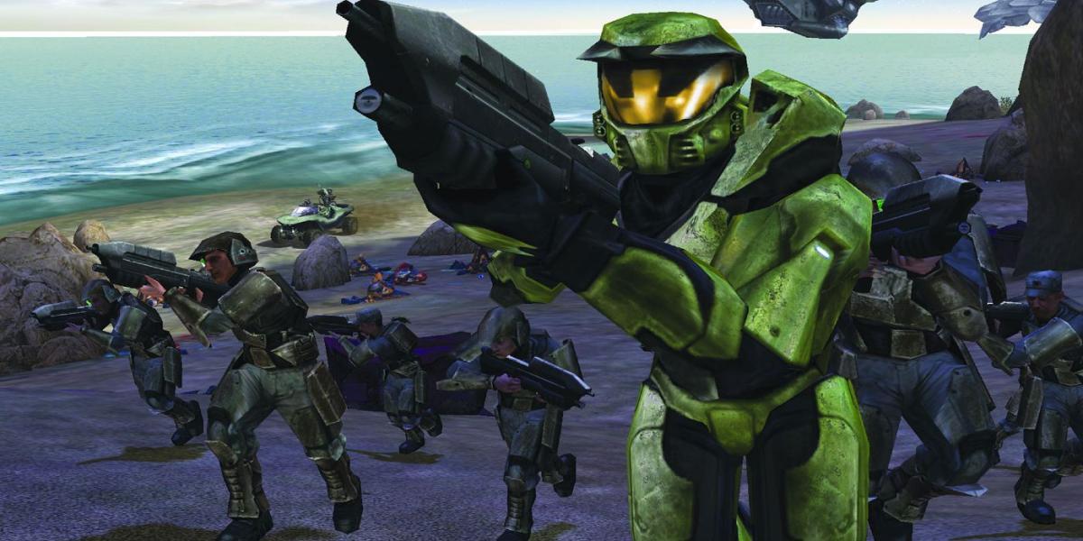 Halo Combat Evolved Master Chief Marines O Cartógrafo Silencioso