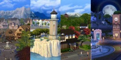 Descubra os melhores mundos em The Sims 4!