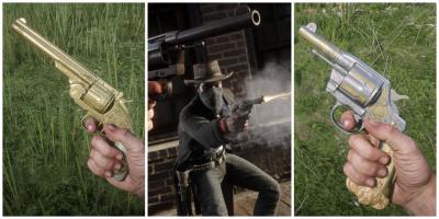 Descubra os melhores revólveres em Red Dead Online!