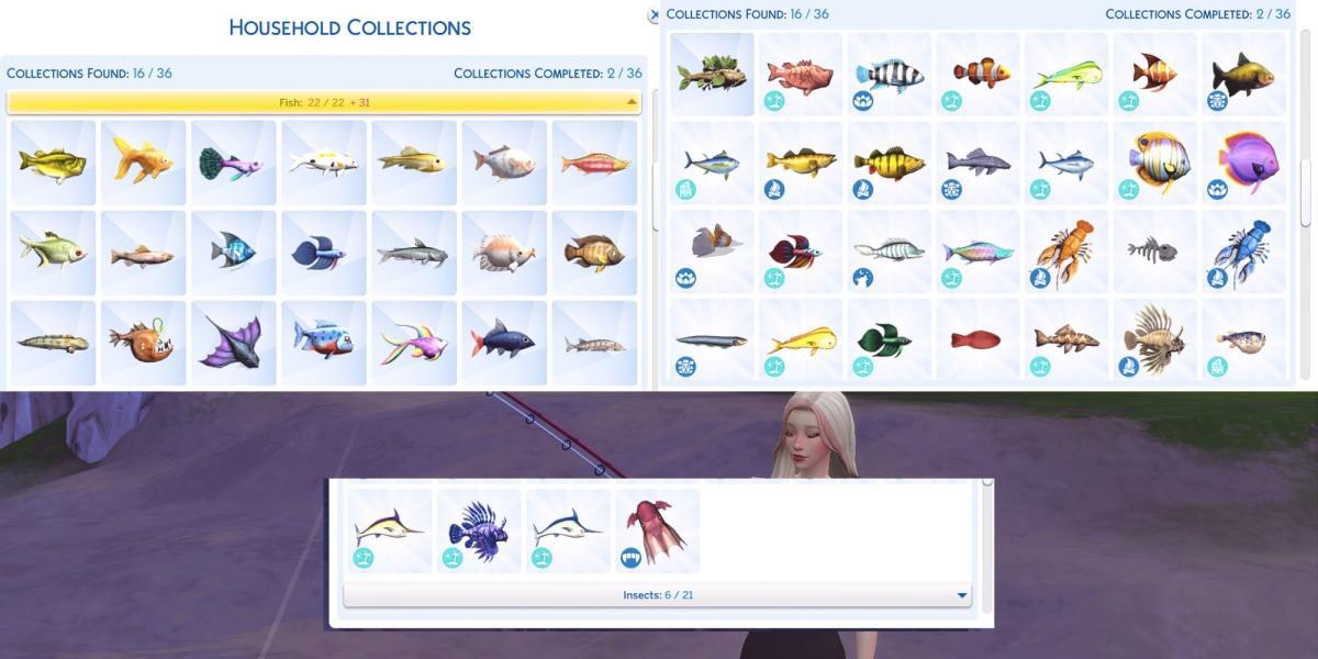 The Sims 4_ Lista de Todos os Peixes