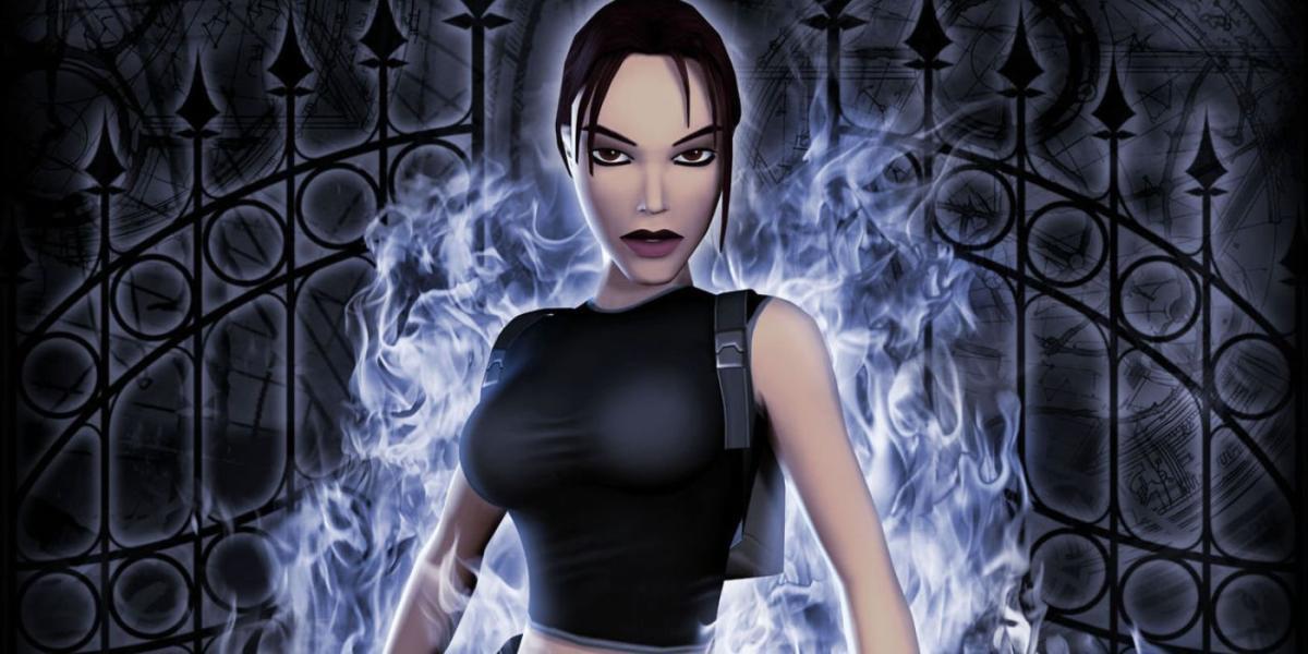 Lara Croft no anjo da escuridão capa
