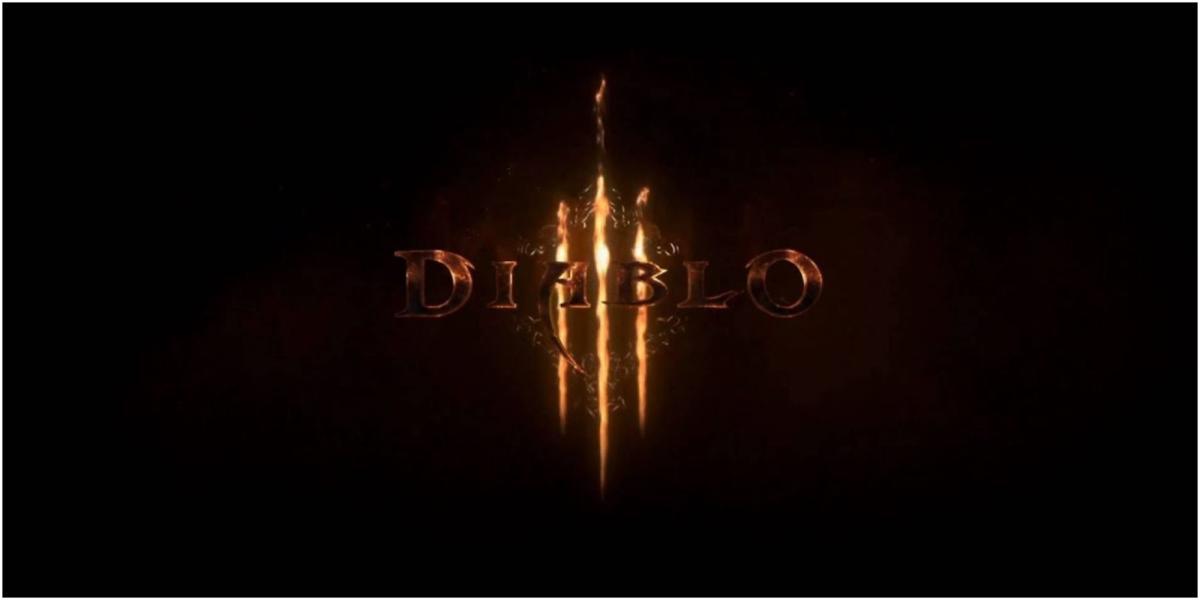 Diablo 3 Logo após o Cinematic