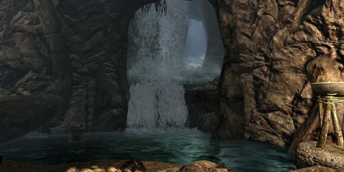 Skyrim The Elder Scrolls V Lost Prospect Mine Hidden Nook