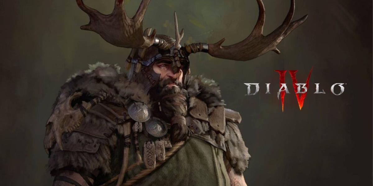 Aparência oficial de Diablo 4 Druid Class