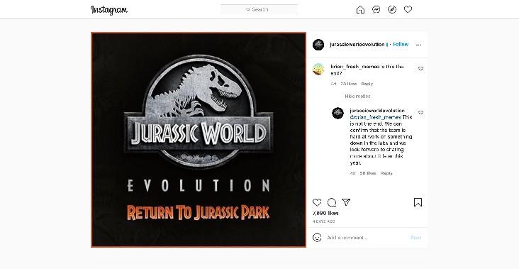 Desenvolvedor de Jurassic World Evolution confirma mais conteúdo em desenvolvimento