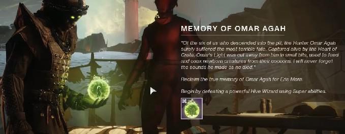 Destiny 2: Como completar a missão Memory of Omar Agah para Eris