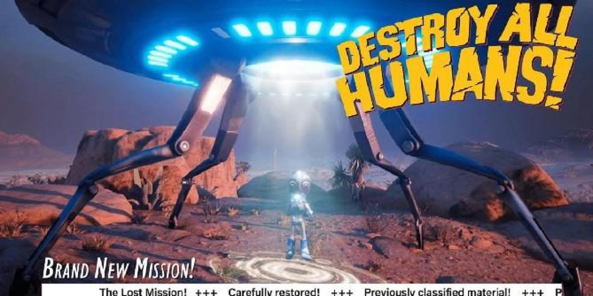 Destroy All Humans Remake Trailer provoca missão perdida