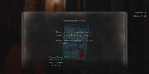 Destrua todos os medalhões azuis no castelo em Resident Evil 4 Remake: guia completo!