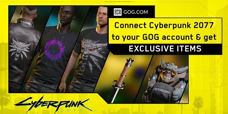 Detalhes do Cyberpunk 2077 GOG Galaxy Digital Goodies