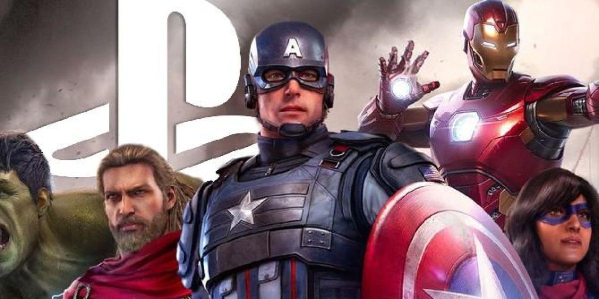 Detalhes do trailer de Marvel s Avengers Conteúdo exclusivo do PlayStation