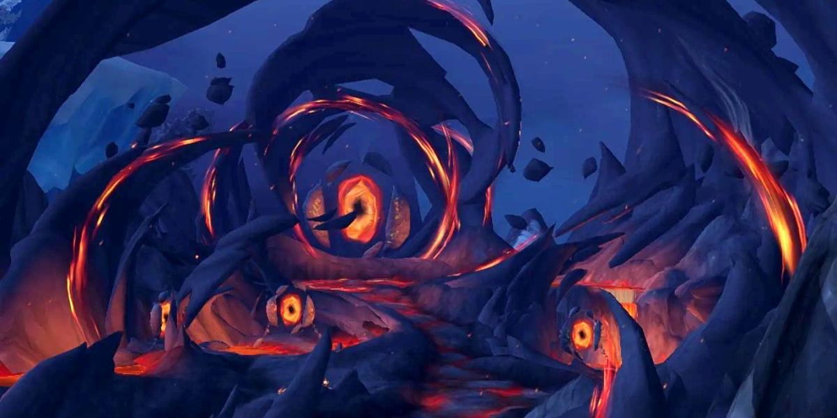 Posto avançado primalista de World of Warcraft Vakthros se parece com N'Zoth