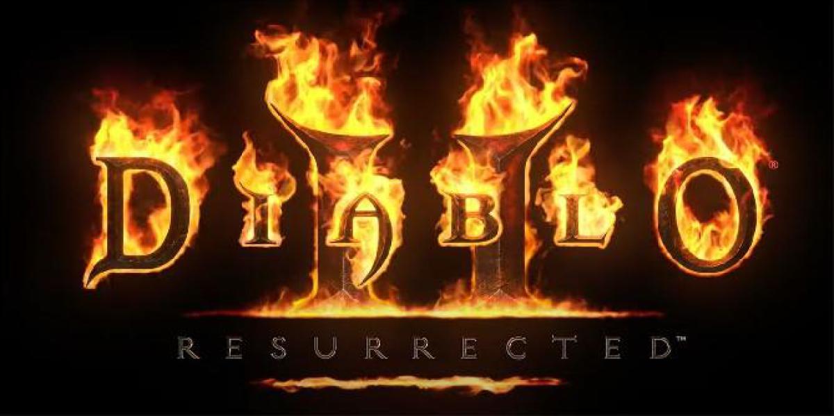 Diablo 2 Resurrected inclui novas opções de acessibilidade