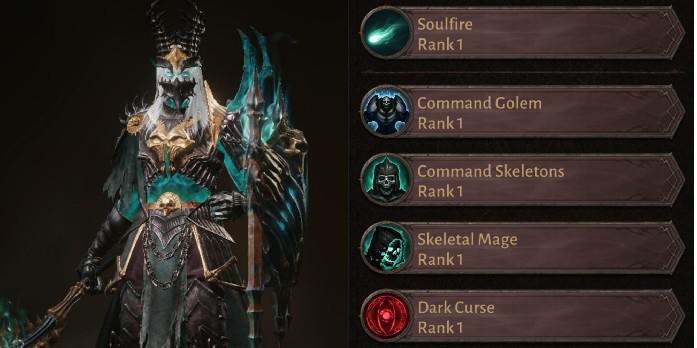 Diablo Immortal: Melhor Build de Necromante de Invocador