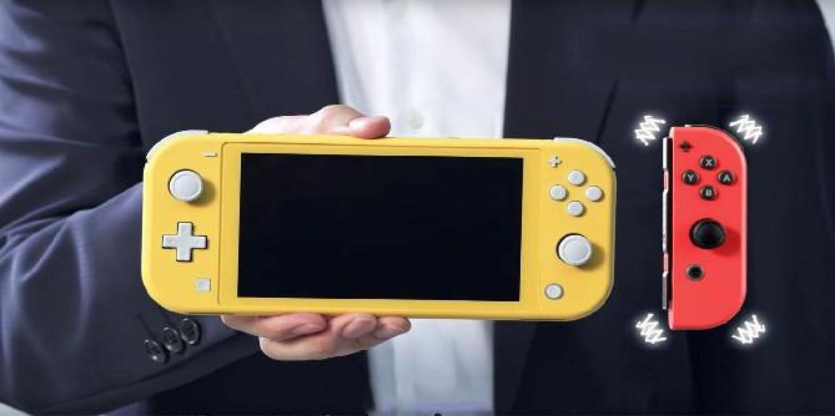 Dicas de patentes da Nintendo para o novo controle do Switch