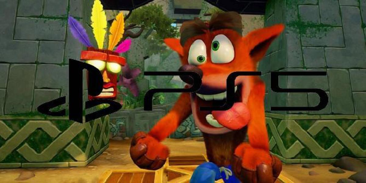 Dicas de vazamento do Crash Bandicoot na revelação do PS5