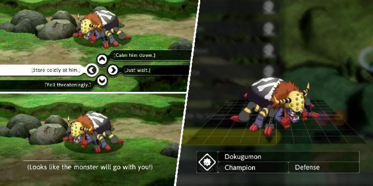 Digimon Survive: Como fazer amizade com Dokugumon