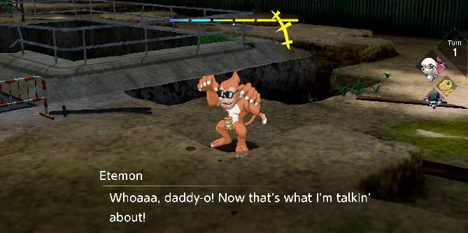 Digimon Survive: Como fazer amizade com Etemon