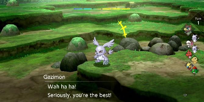 Digimon Survive: Como fazer amizade com Gazimon