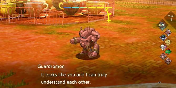 Digimon Survive: Como fazer amizade com Guardromon