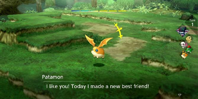 Digimon Survive: Como fazer amizade com Patamon