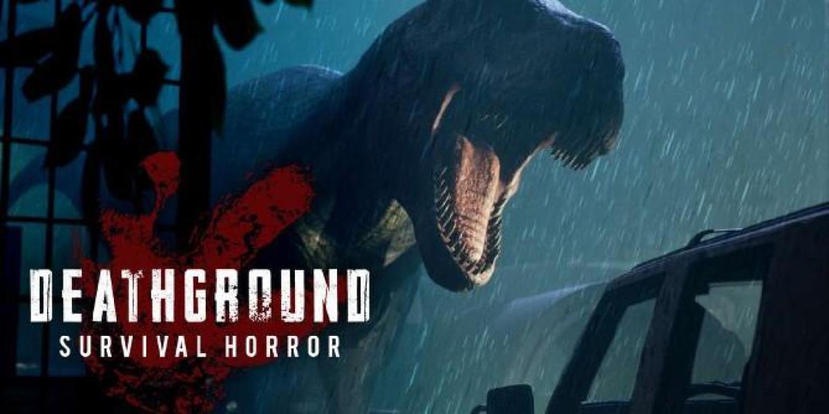 Dinosaur Survival Horror Game Deathground quase atinge seu objetivo no Kickstarter