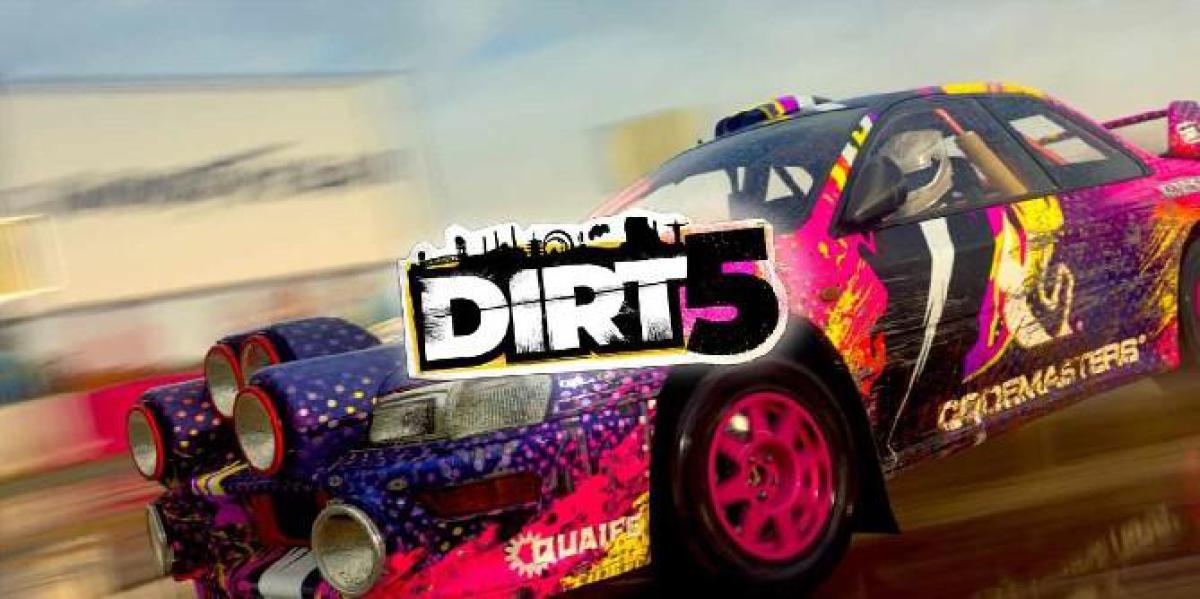 Dirt 5 Saves não será transferido do PS4 para o PS5