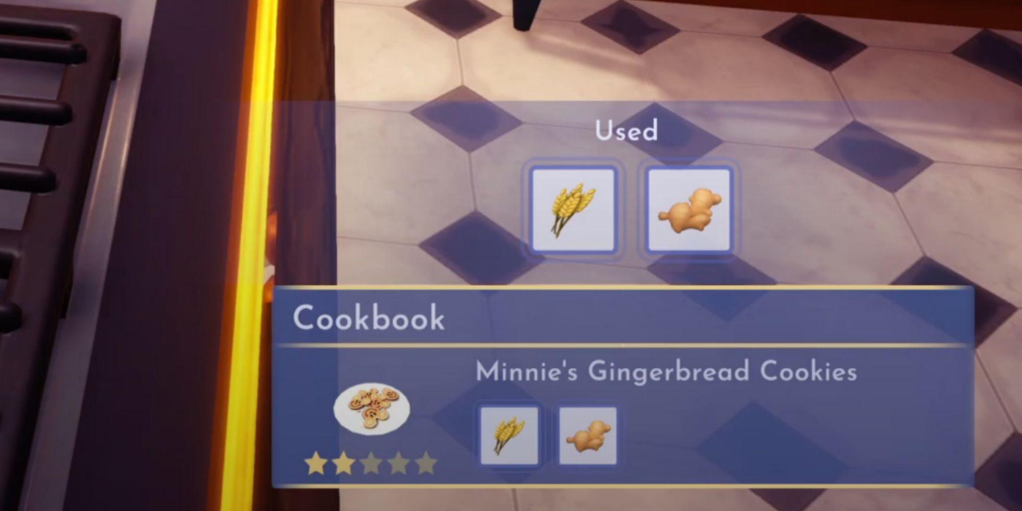 Disney Dreamlight Valley: como fazer biscoitos de gengibre da Minnie