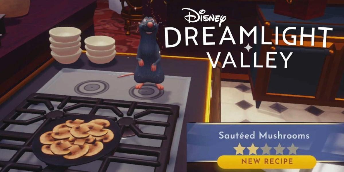Disney Dreamlight Valley: como fazer cogumelos salteados