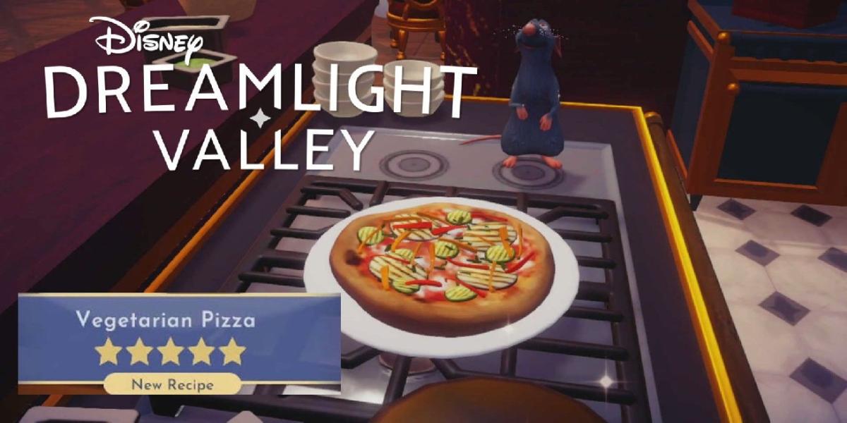 Disney Dreamlight Valley: como fazer pizza vegetariana