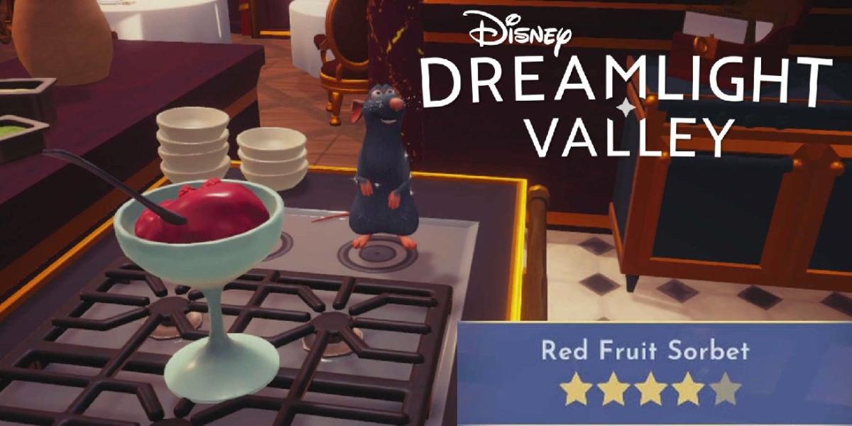 Disney Dreamlight Valley: Como fazer sorvete de frutas vermelhas