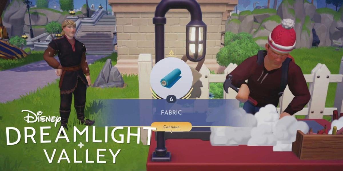 Disney Dreamlight Valley: como fazer tecido