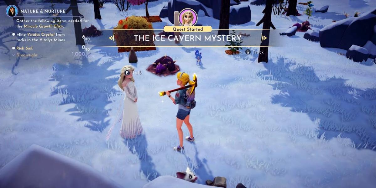 Disney Dreamlight Valley: The Ice Cavern Mystery Quest Guide